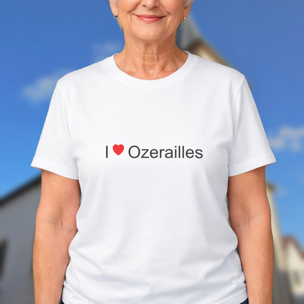 T-shirt I love ozerailles