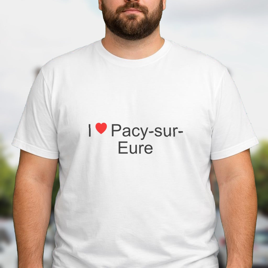 T-shirt I love pacy-sur-eure