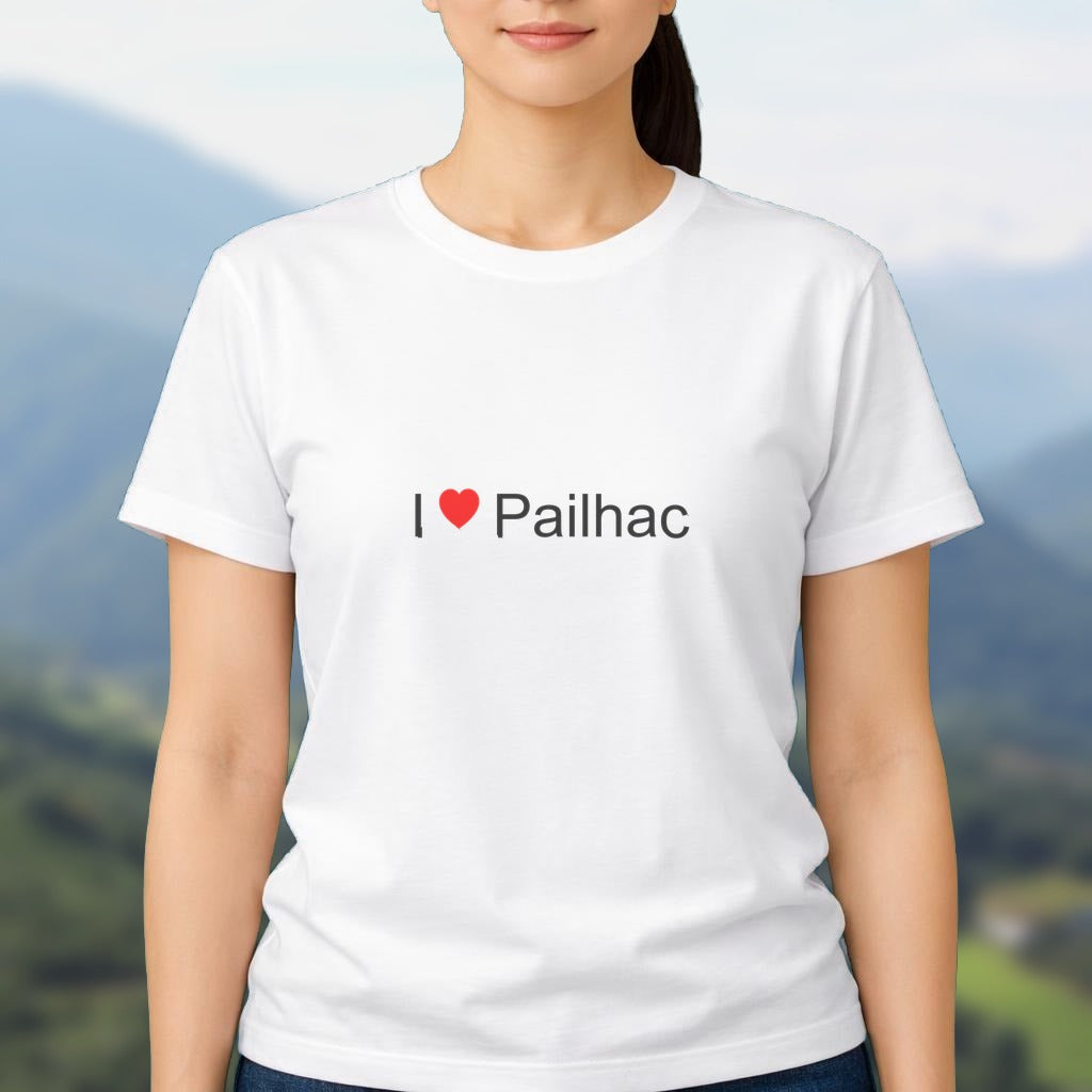 T-shirt I love pailhac
