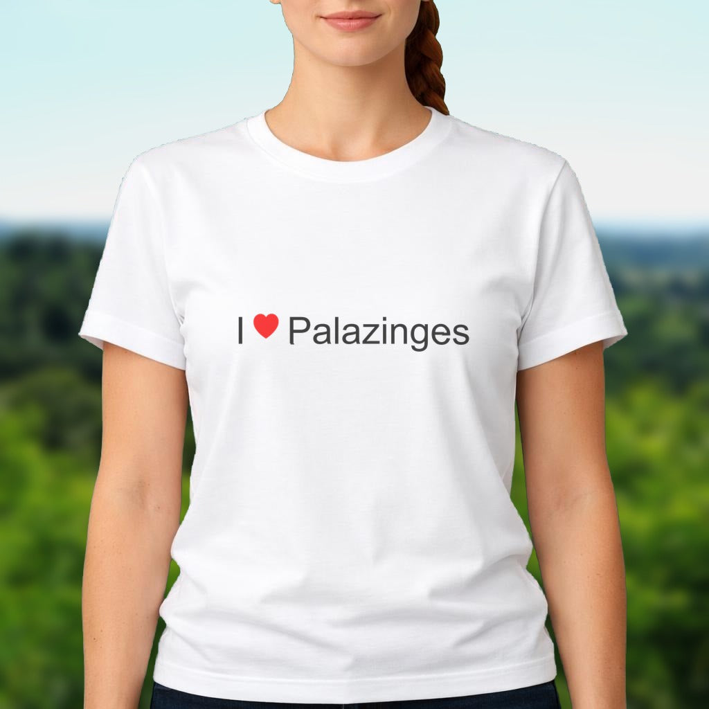 T-shirt I love palazinges