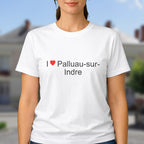 T-shirt I love palluau-sur-indre
