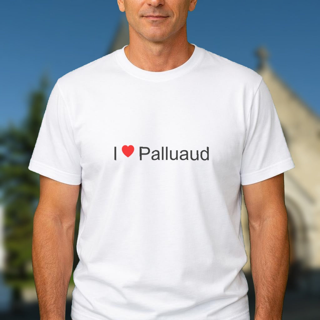 T-shirt I love palluaud