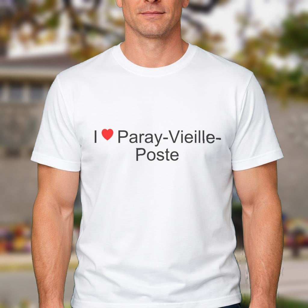 T-shirt I love paray-vieille-poste