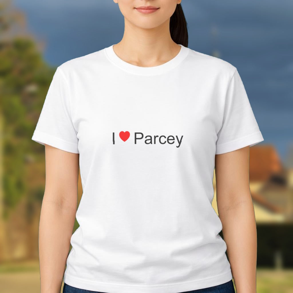 T-shirt I love parcey