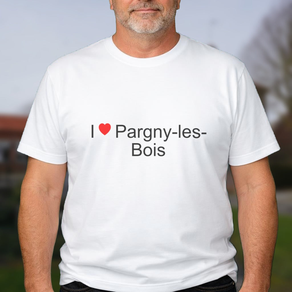 T-shirt I love pargny-les-bois