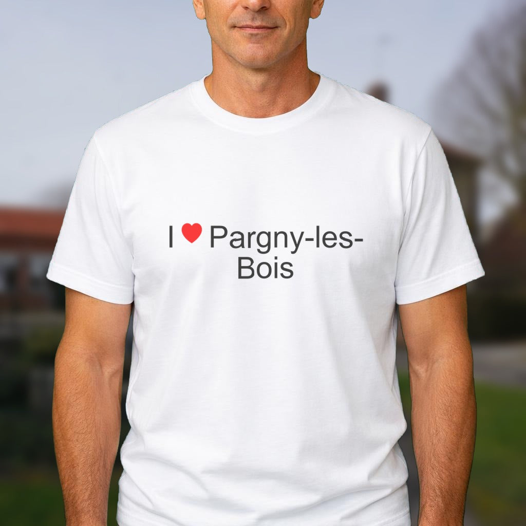 T-shirt I love pargny-les-bois