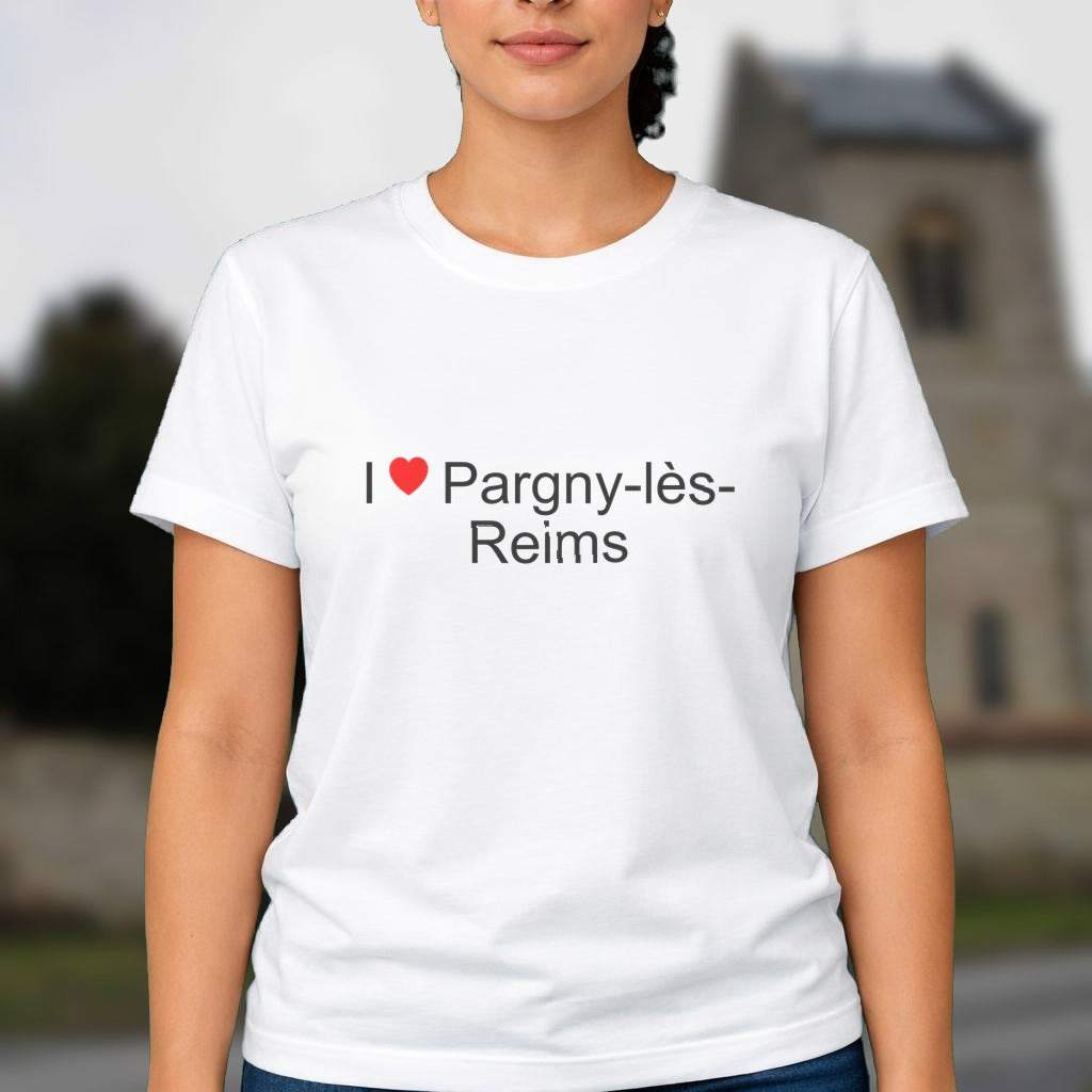 T-shirt I love pargny-lès-reims