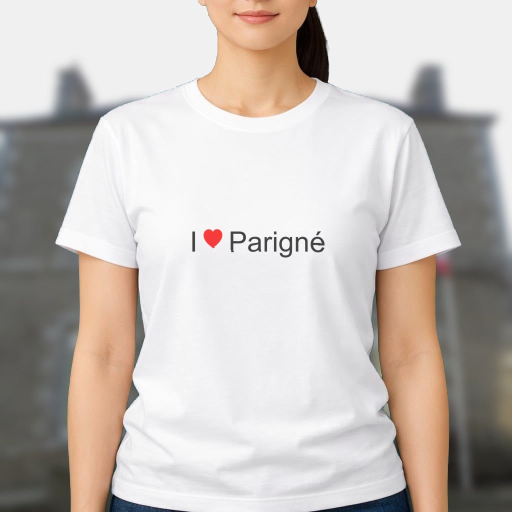 T-shirt I love parigné