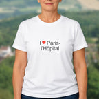 T-shirt I love paris-l'hôpital
