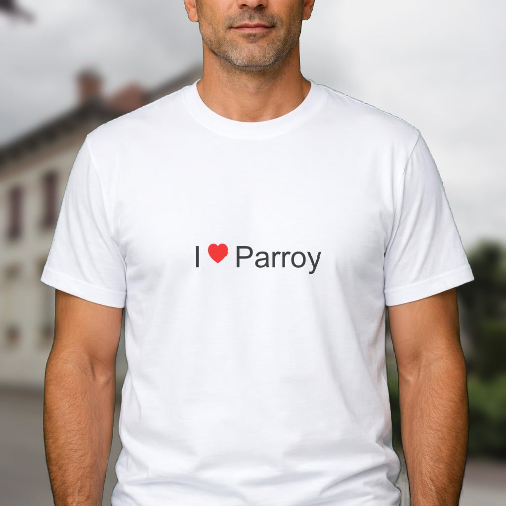 T-shirt I love parroy