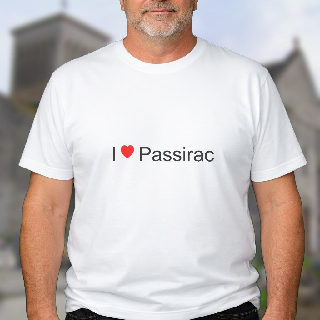 T-shirt I love passirac