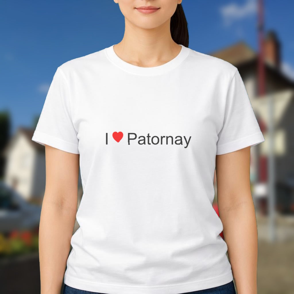 T-shirt I love patornay