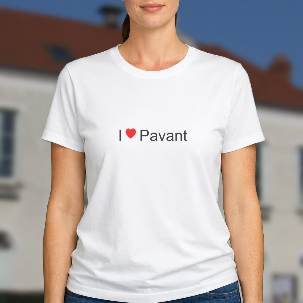 T-shirt I love pavant