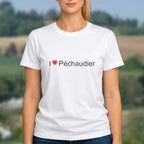 T-shirt I love péchaudier