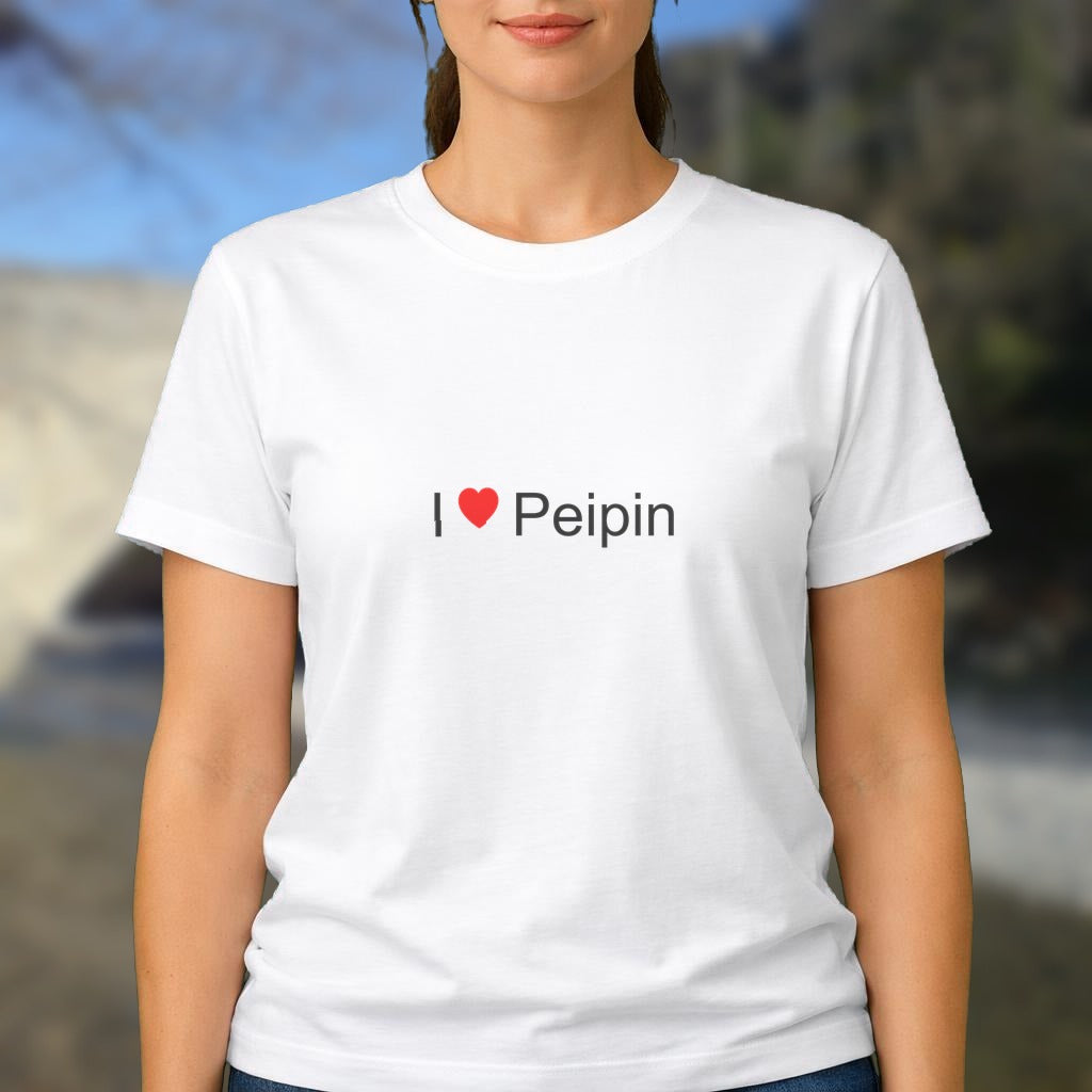 T-shirt I love peipin