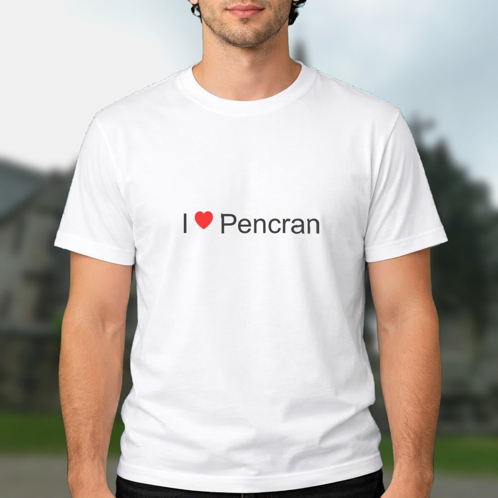 T-shirt I love pencran