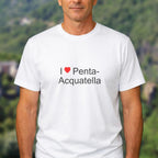 T-shirt I love penta-acquatella