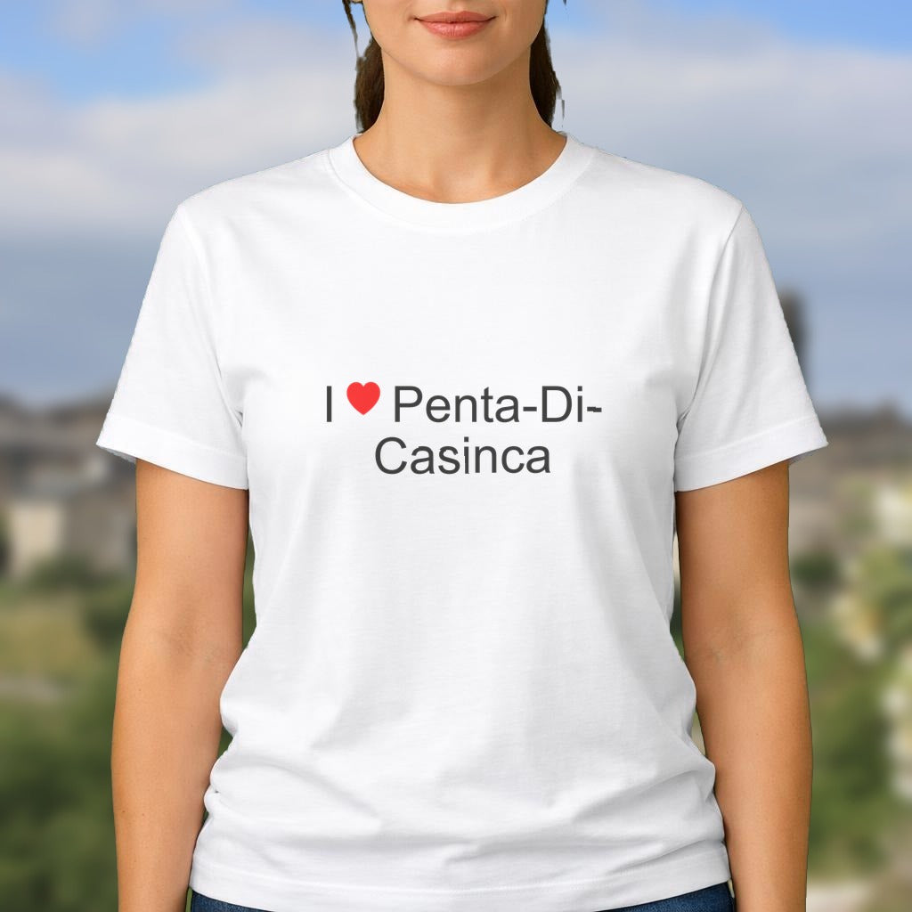 T-shirt I love penta-di-casinca