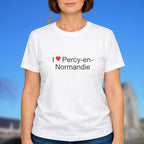 T-shirt I love percy-en-normandie