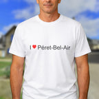 T-shirt I love péret-bel-air