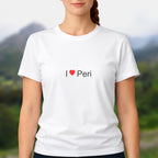 T-shirt I love peri