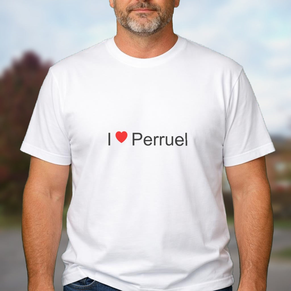 T-shirt I love perruel