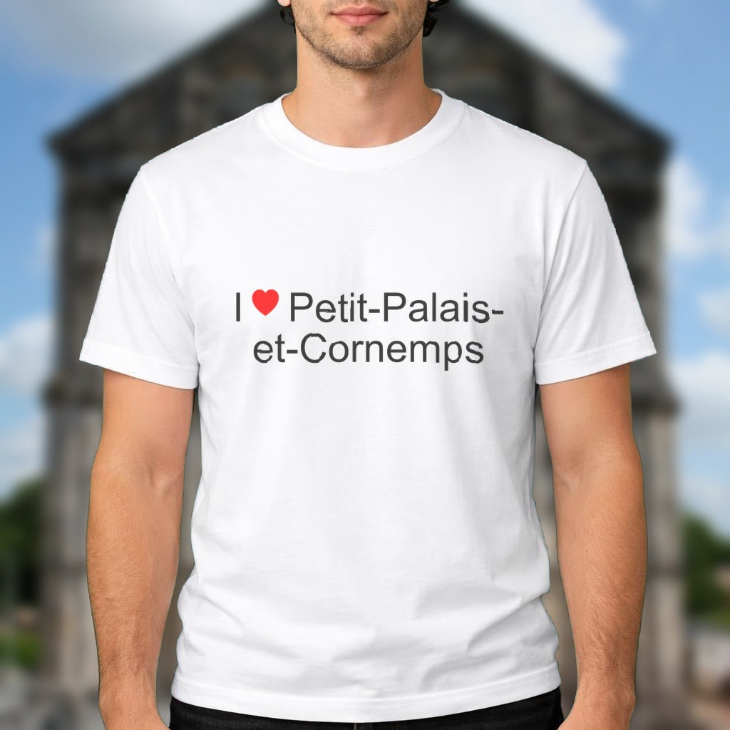 T-shirt I love petit-palais-et-cornemps