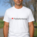 T-shirt I love petitefontaine