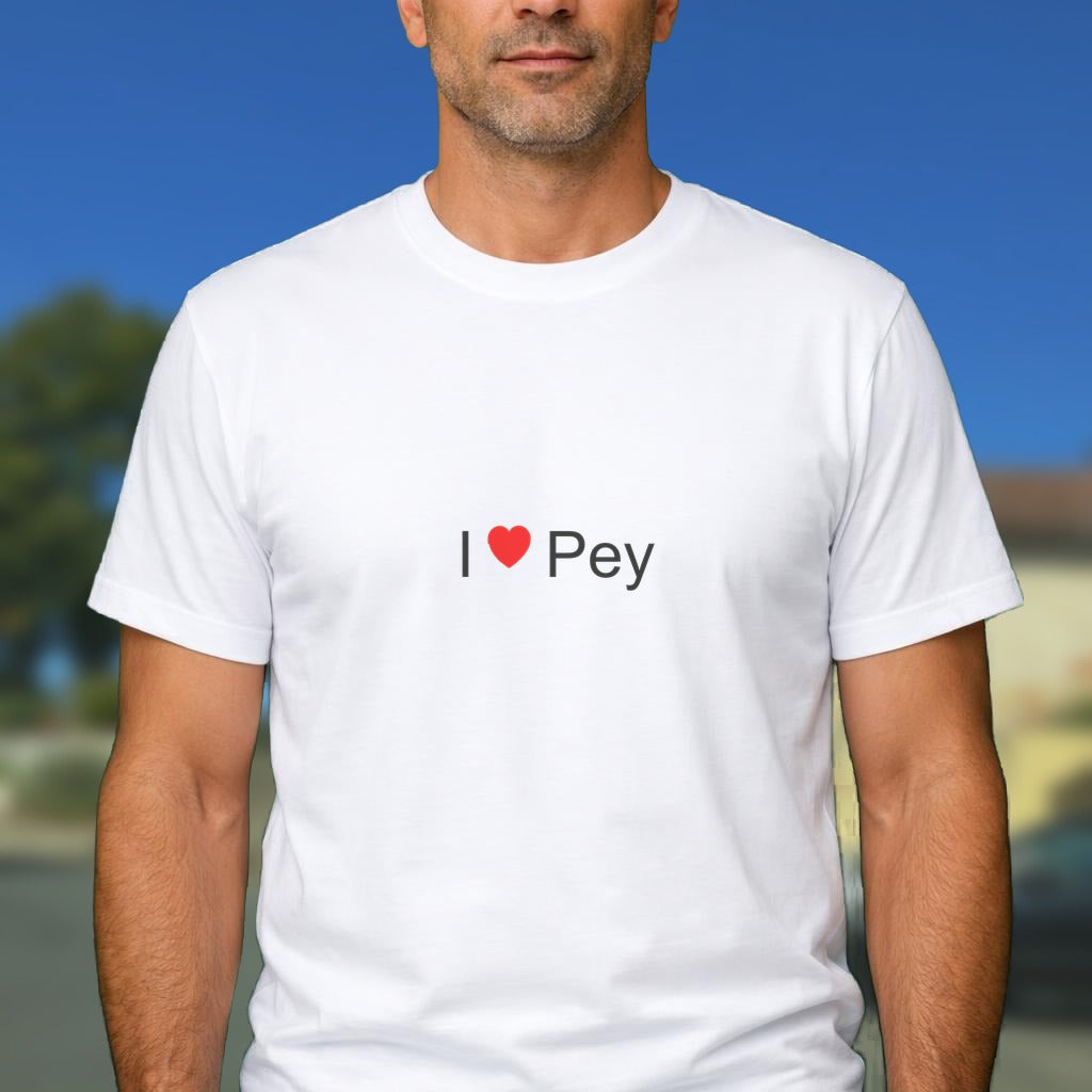T-shirt I love pey