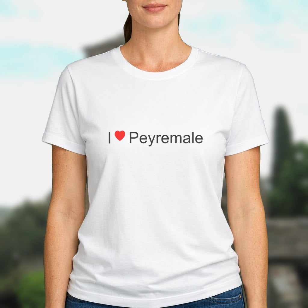 T-shirt I love peyremale