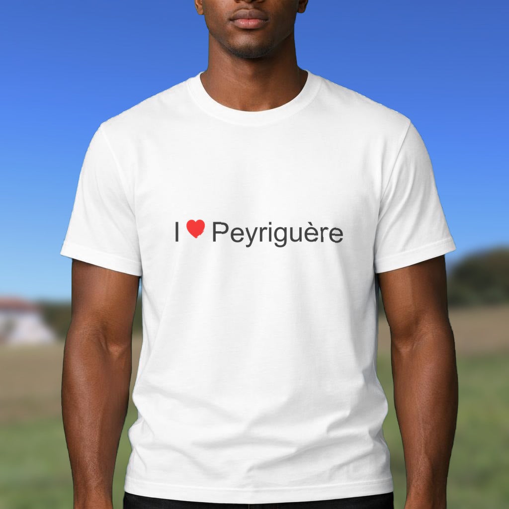 T-shirt I love peyriguère