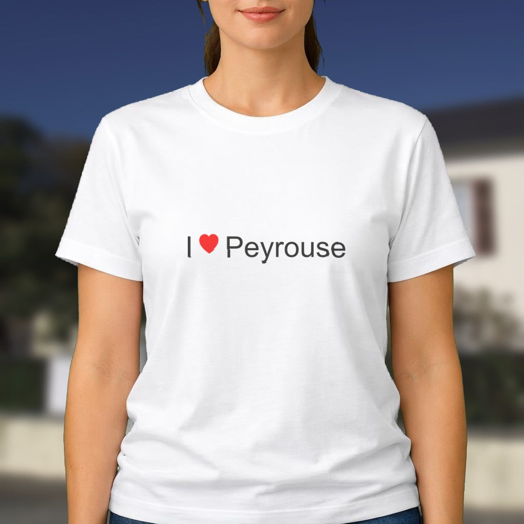 T-shirt I love peyrouse