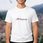 T-shirt I love peyruis