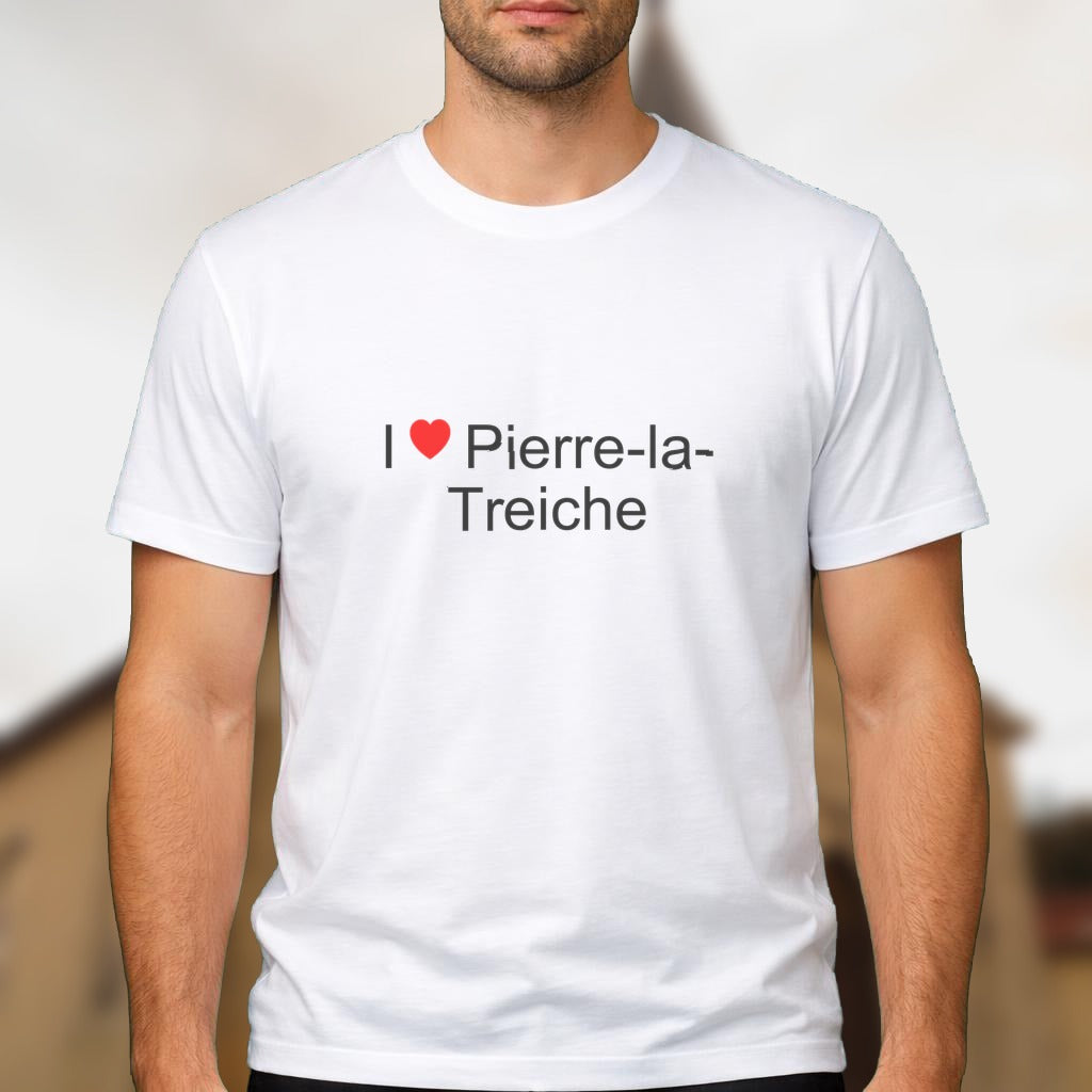 T-shirt I love pierre-la-treiche