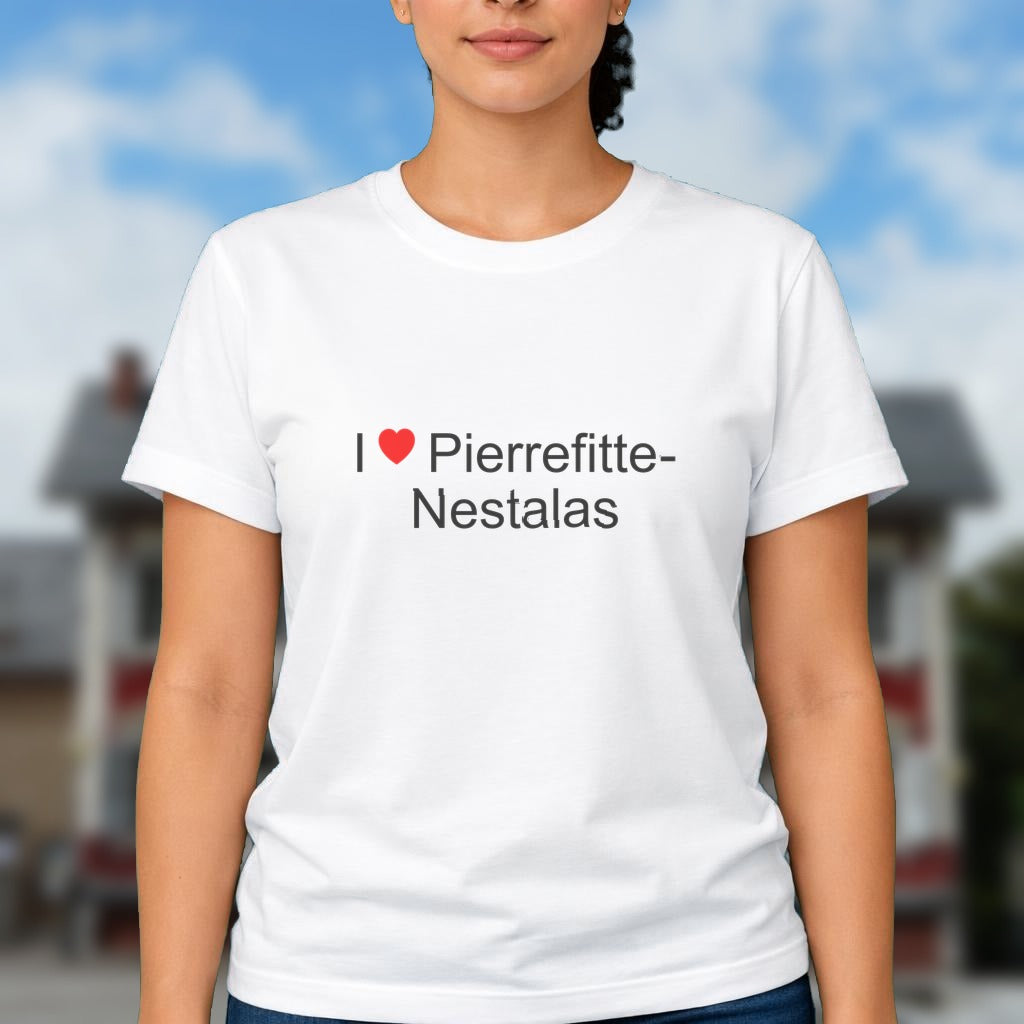 T-shirt I love pierrefitte-nestalas