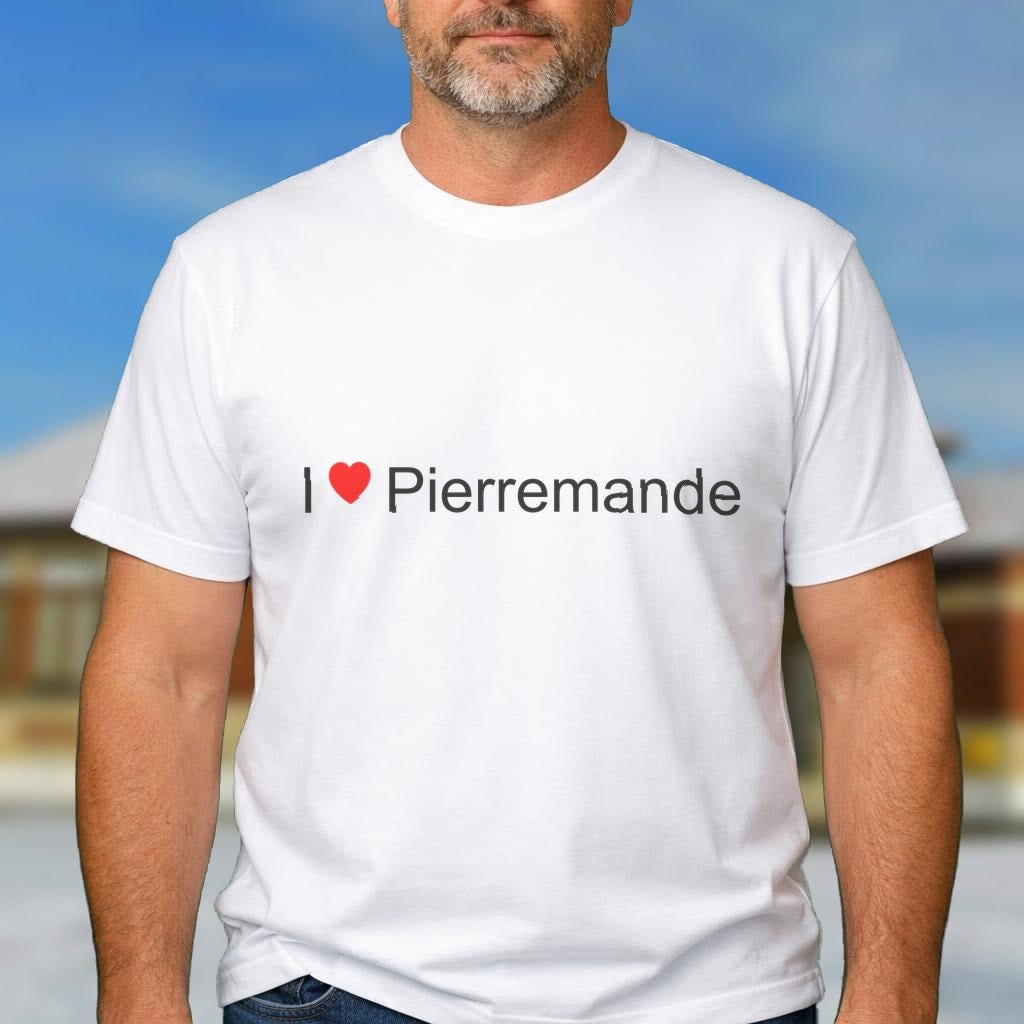 T-shirt I love pierremande