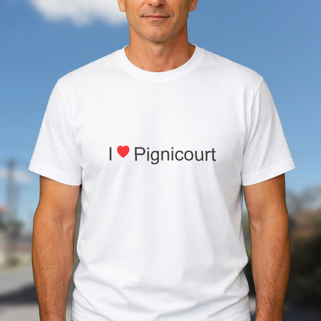 T-shirt I love pignicourt