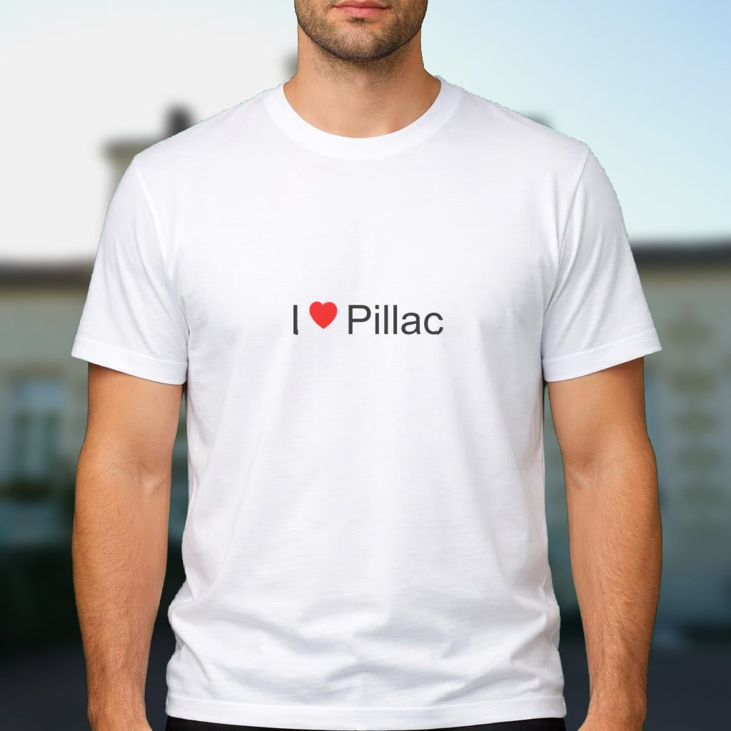 T-shirt I love pillac