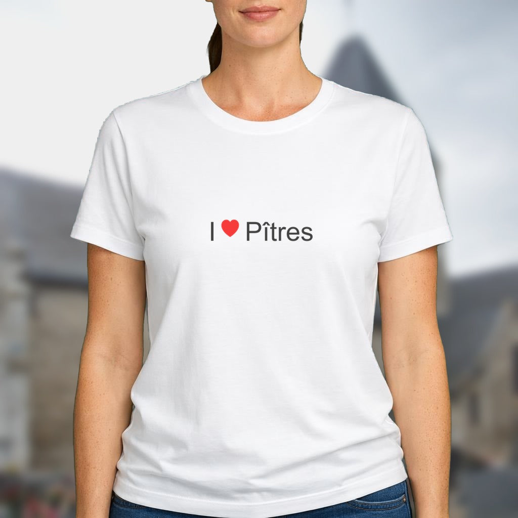 T-shirt I love pîtres