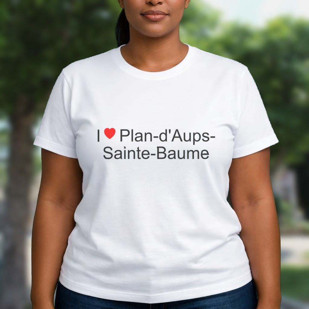 T-shirt I love plan-d'aups-sainte-baume