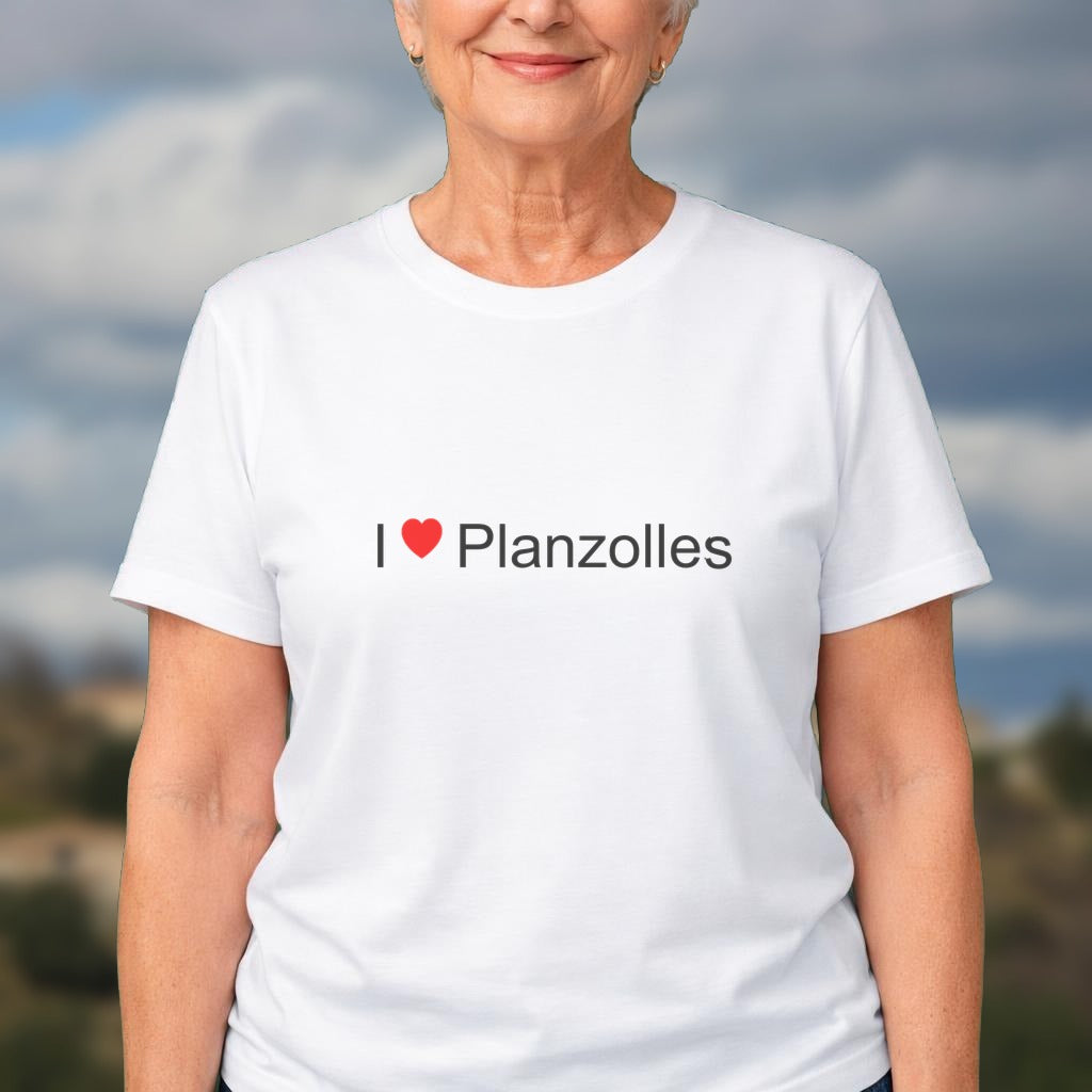 T-shirt I love planzolles