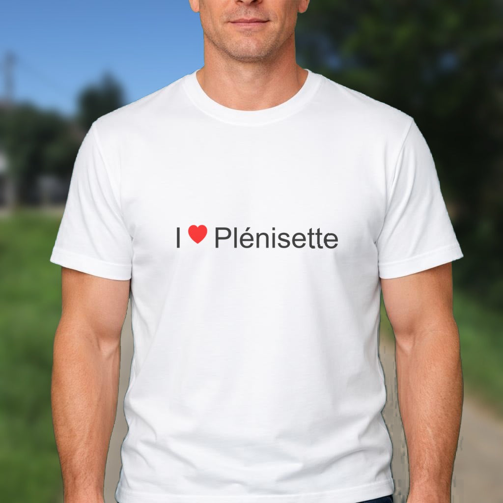T-shirt I love plénisette