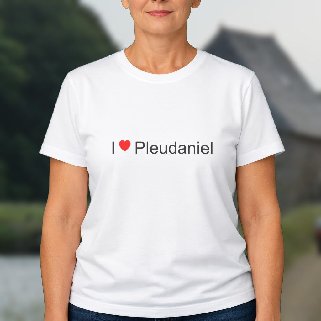 T-shirt I love pleudaniel