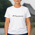 T-shirt I love pleudaniel
