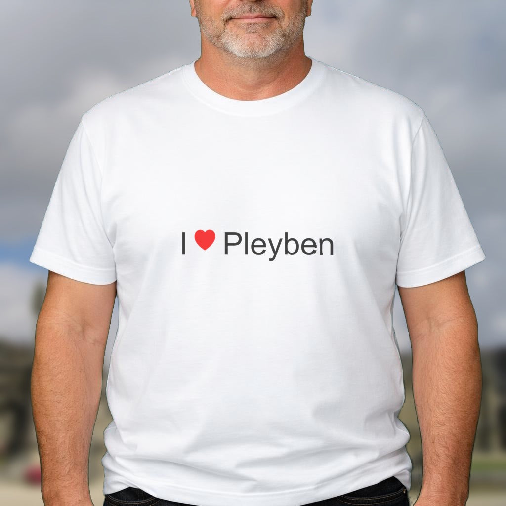 T-shirt I love pleyben
