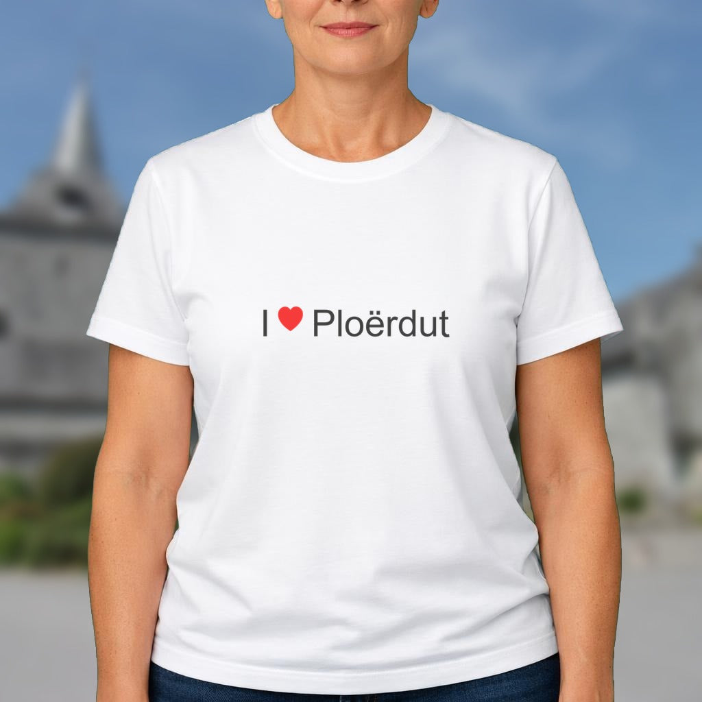 T-shirt I love ploërdut