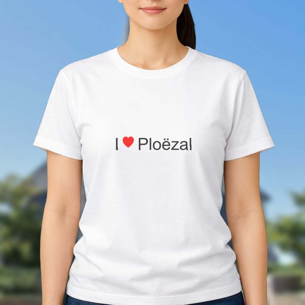T-shirt I love ploëzal