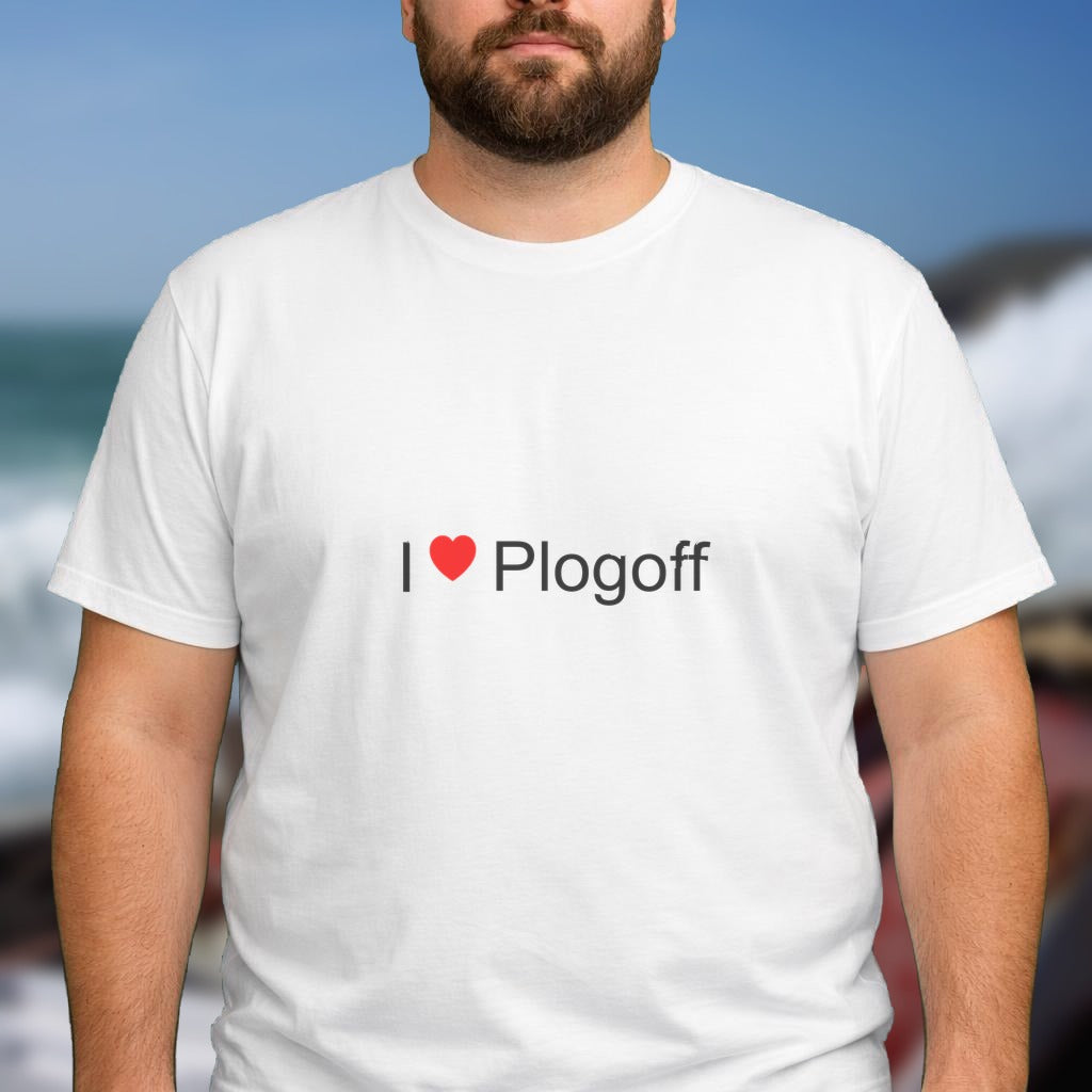 T-shirt I love plogoff