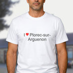 T-shirt I love plorec-sur-arguenon