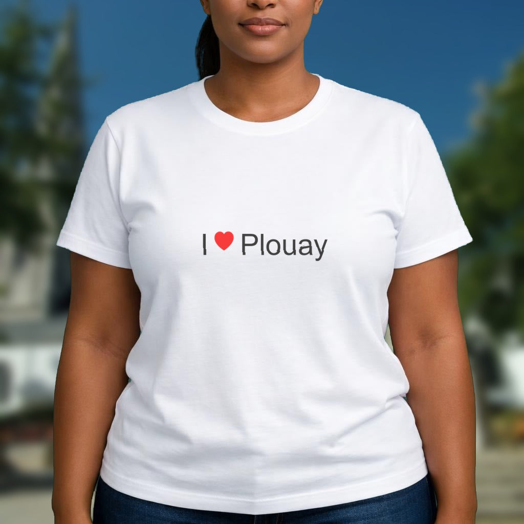 T-shirt I love plouay